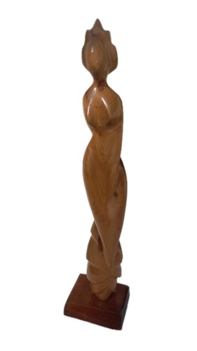 Holzfigur holzschnitzerei - holzfigur,