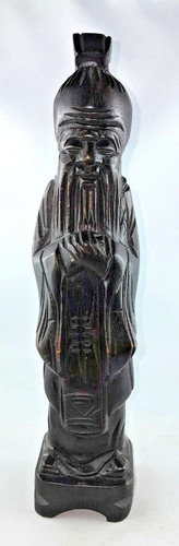 Alte holz figur konfuzius - alte,