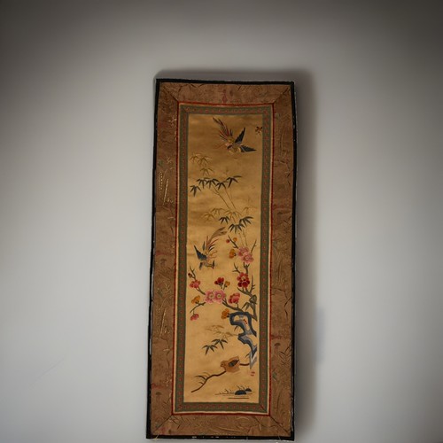 Altes chinesisches gesticktes
