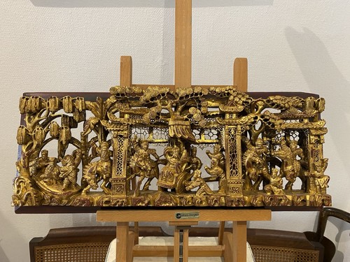 Chinesische schnitzerei panel - chinesische, schnitzerei,