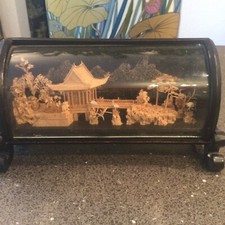 Korkschnitzerei Diorama