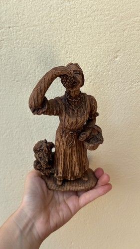 Kunsthandwerk figur holz - kunsthandwerk,