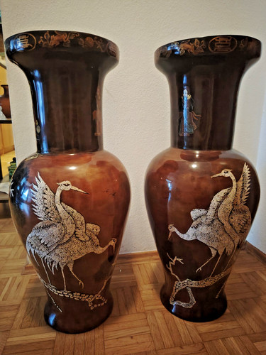 Baluster vase lackvase - baluster,