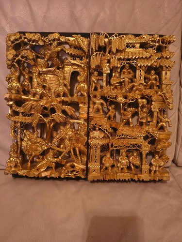 Antik chinesische wandreliefs - chinesische,