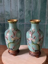 Paar chinesische Cloisonné