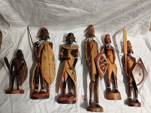 Afrika kunst figuren - kunst, krieger